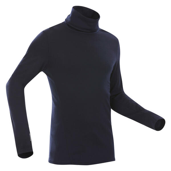 Bild 1 von Skiunterwäsche Funktionsshirt Herren - BL 900 Wool Neck marineblau Blau