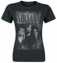 Bild 1 von Nirvana Faded Faces T-Shirt schwarz