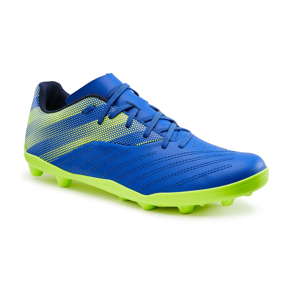 Bild 1 von Fussballschuhe Agility 140 FG Schnürsenkel Kinder blau/gelb Blau|gelb