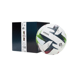 Fussball Trainingsball Grösse 5 - Ligue 1 Offizieller Spielball 23/24 mit Box Weiß