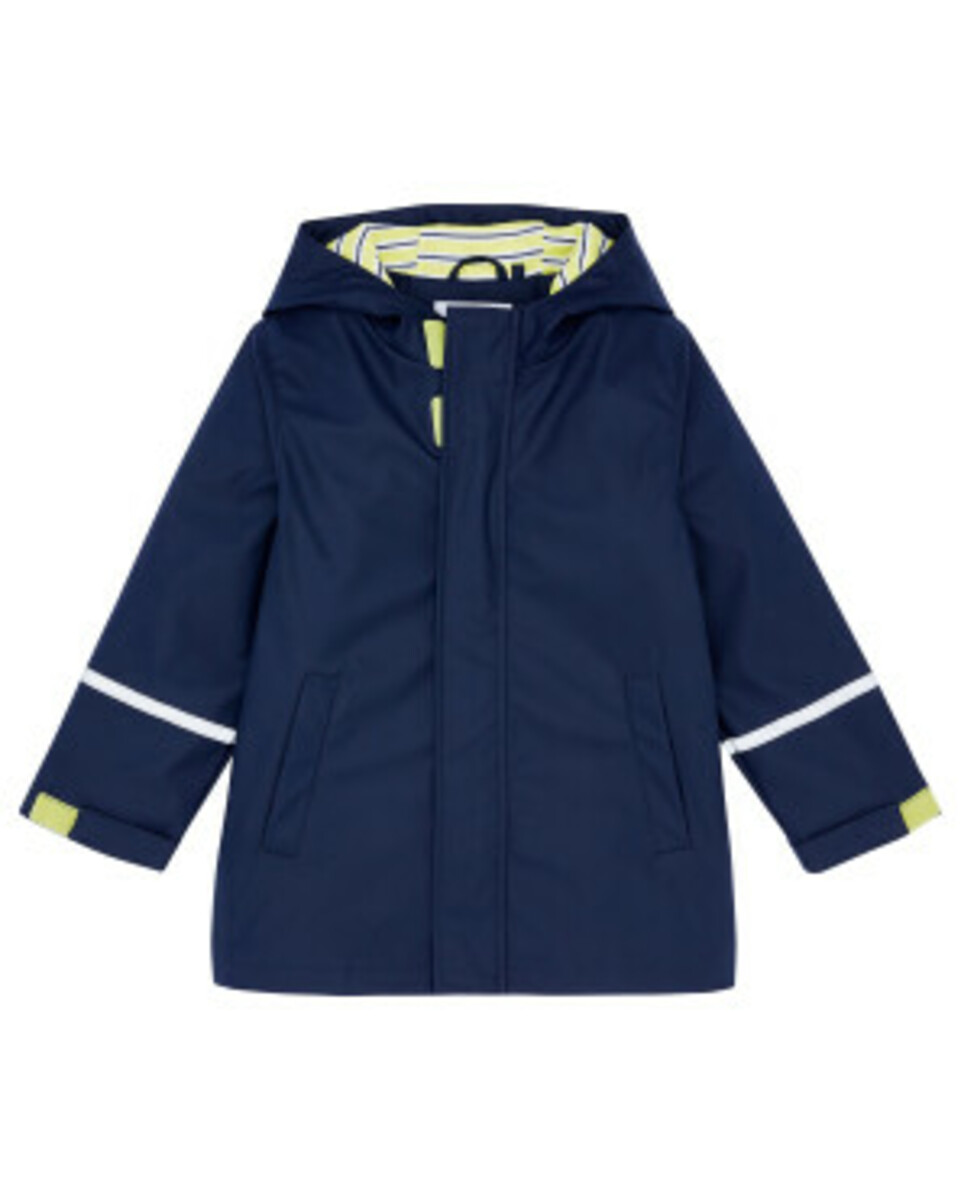 Bild 1 von Funktionale Regenjacke
       
      Kiki & Koko, wasserdichtes Obermaterial
     
      dunkelblau