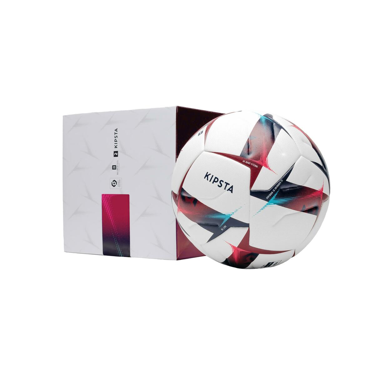 Bild 1 von Fussball Ligue 1 Uber Eats Offizieller Spielball 2022 rot mit Box EINHEITSFARBE