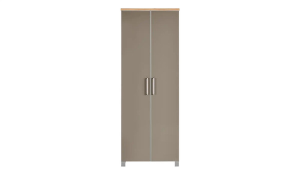 Bild 4 von Dielenschrank Duna Eiche bianco / Taupe