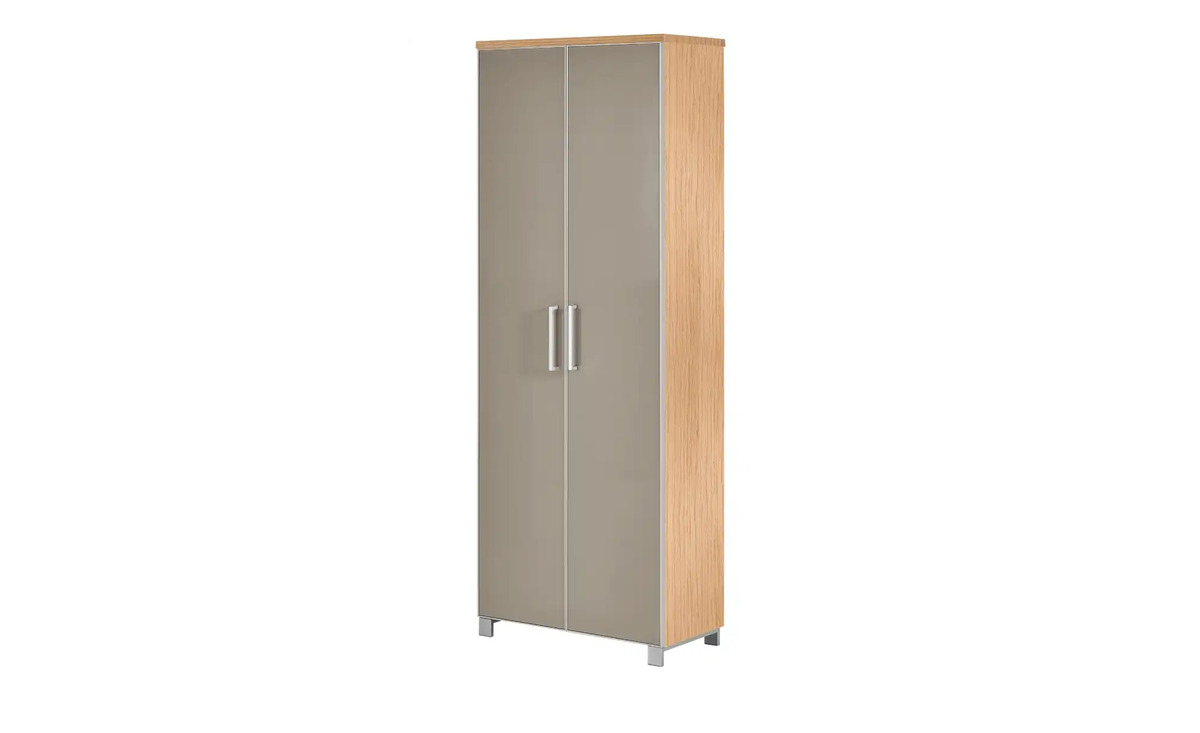 Bild 1 von Dielenschrank Duna Eiche bianco / Taupe