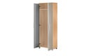 Bild 3 von Dielenschrank Duna Eiche bianco / Taupe