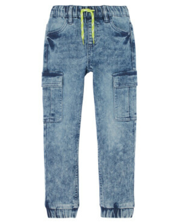 Bild 1 von Pull-on-Jeans
       
      Kiki & Koko, Cargotaschen
     
      jeansblau