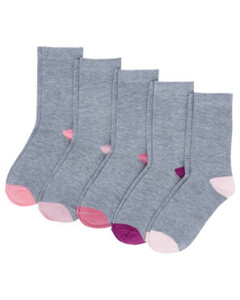 Socken im Mehrfachpack
       
      5-er Pack, Y.F.K.
     
      grau/lila