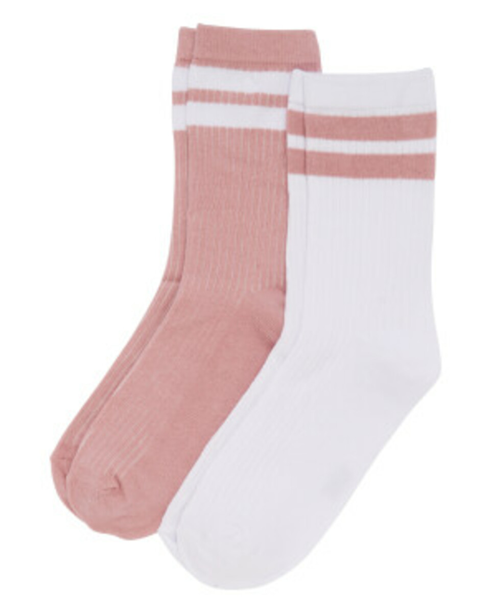 Bild 1 von Tennissocken
       
      2-er Pack, Ergeenomixx, verschiedene Designs
     
      rosa