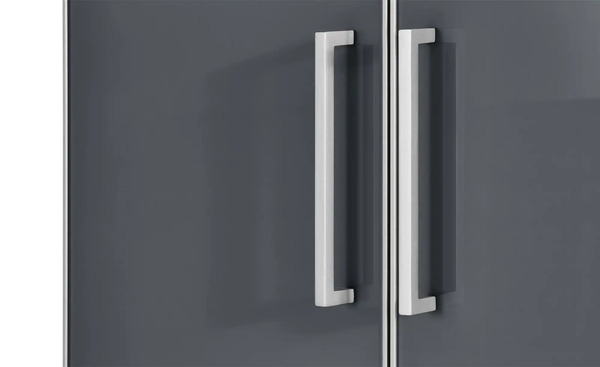 Bild 3 von Dielenschrank Duna Weiß / Anthrazit