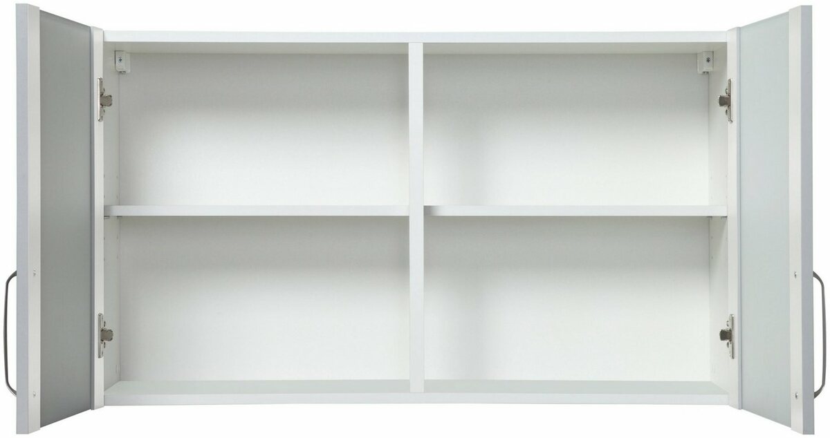 Bild 1 von Wiho Küchen Glashängeschrank Michigan, Grau