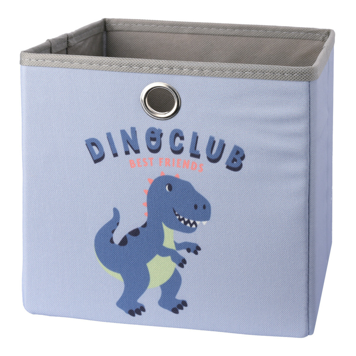 Bild 1 von Kleine Aufbewahrungsbox mit Dino-Motiv HELLBLAU
