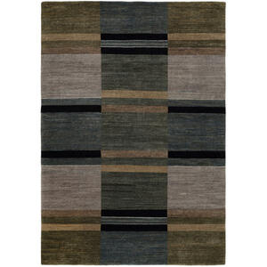 Cazaris Orientteppich, Grau, Textil, Karo, rechteckig, 200 cm, für Fußbodenheizung geeignet, Teppiche & Böden, Teppiche, Orientteppiche