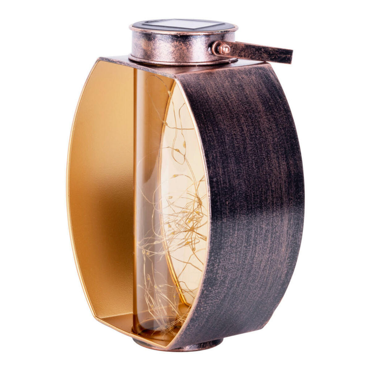 Bild 1 von Näve Solarleuchte Fairylight, Gold, Messing, Metall, Kunststoff, 12.5x26 cm, Solarleuchten