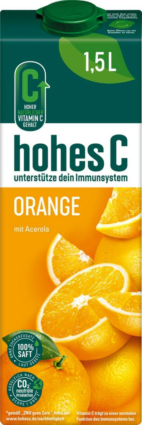 Bild 1 von Hohes C Fruchtsaft Orange  (1,5 l)