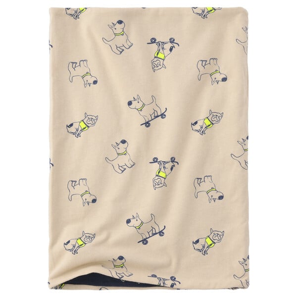 Bild 1 von Jungen Snood mit Hunde-Motiv BEIGE