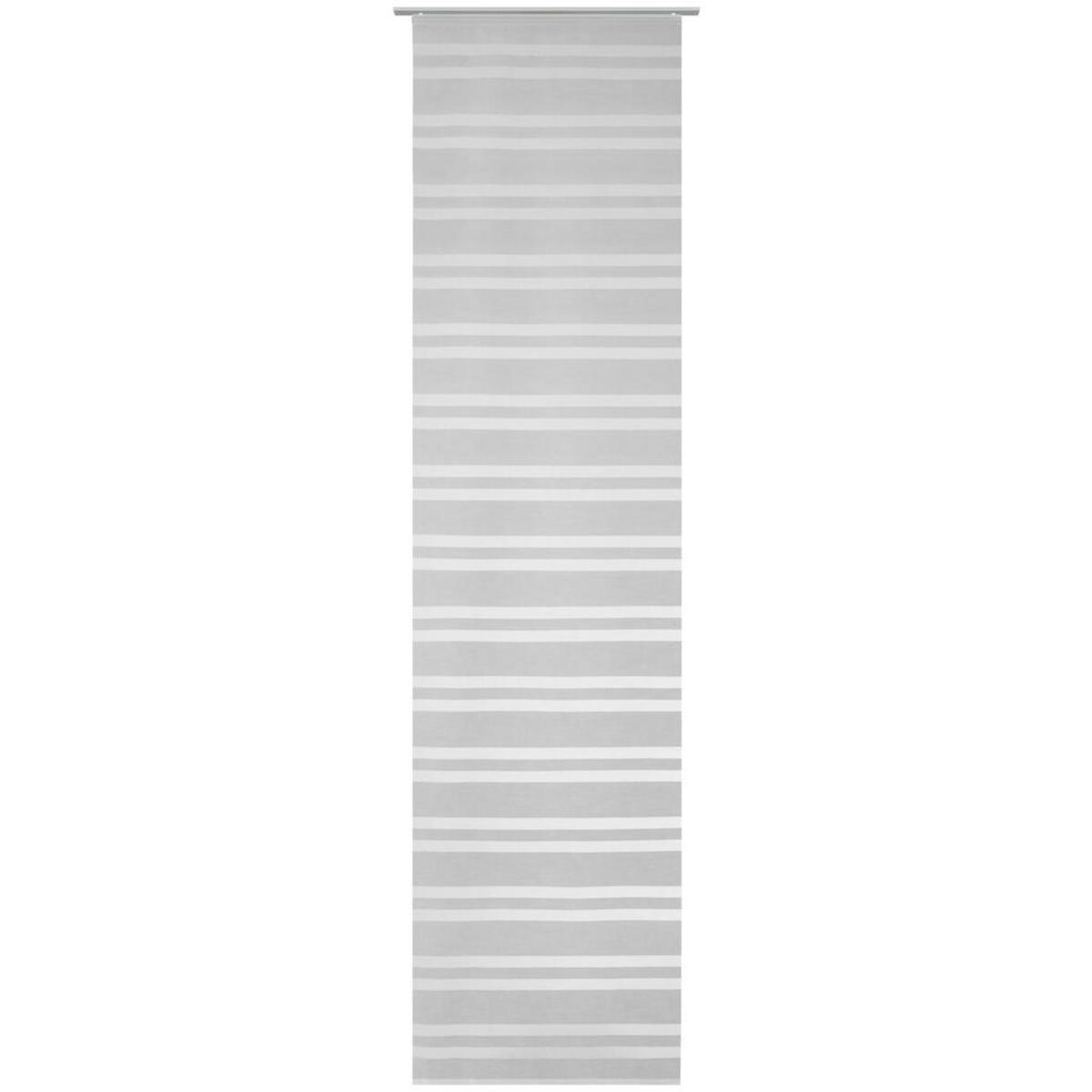 Bild 1 von Novel Flächenvorhang Flaga, Hellgrau, Textil, Streifen, 60 cm, Oeko-Tex® Standard 100, Wohntextilien, Gardinen & Vorhänge, Schiebegardinen