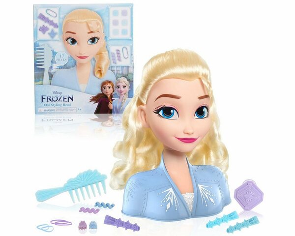 Bild 1 von JUST PLAY Frisierkopf »Disney Frozen 2 Basic Elsa Styling Head«