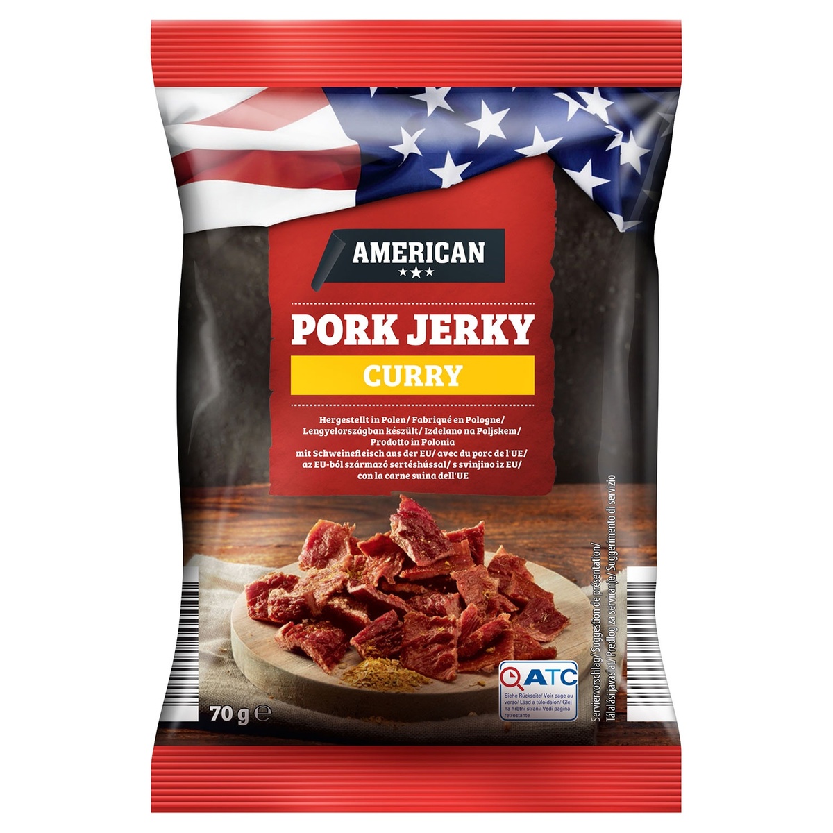 Bild 1 von AMERICAN Beef oder Pork Jerky 70 g