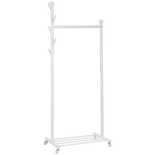 Bild 1 von PBJ Garderobe, Weiß, Metall, 68x170x43 cm, Garderobe, Garderoben-Sets