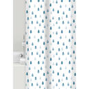 Bild 1 von Grund Duschvorhang Drops, Blau, Weiß, Kunststoff, Tropfen, 180 cm, Oeko-Tex® Standard 100, Badtextilien, Duschvorhänge