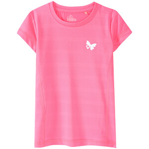 Mädchen Sport-T-Shirt mit Schmetterling-Print PINK