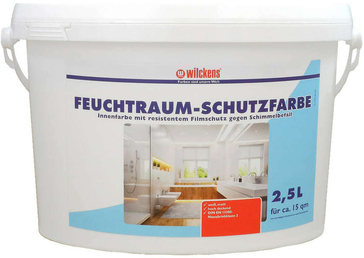 Bild 1 von WILCKENS Feuchtraum-Schutzfarbe mattweiß
