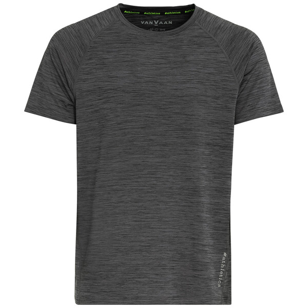 Bild 1 von Herren Sport-T-Shirt in Melange-Optik GRAU