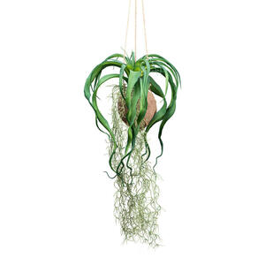 Kunstpflanze, Grün, Kunststoff, 63 cm, inkl. Topf, Dekoration, Kunstblumen