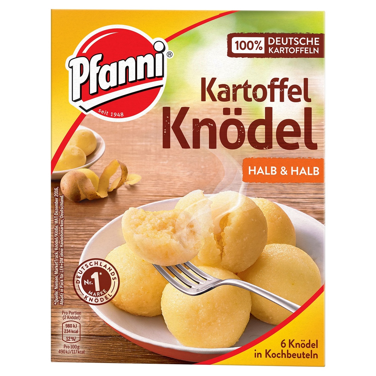 Bild 2 von PFANNI®  Kartoffel- oder Semmel-Knödel 200 g