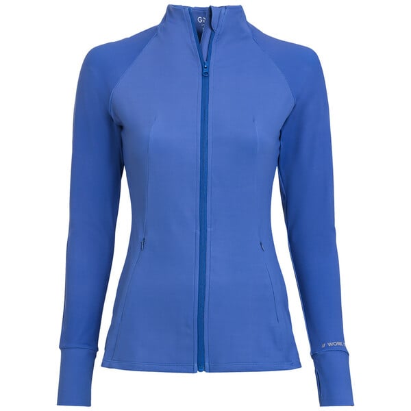 Bild 1 von Damen Sport-Jacke mit Reißverschluss BLAU