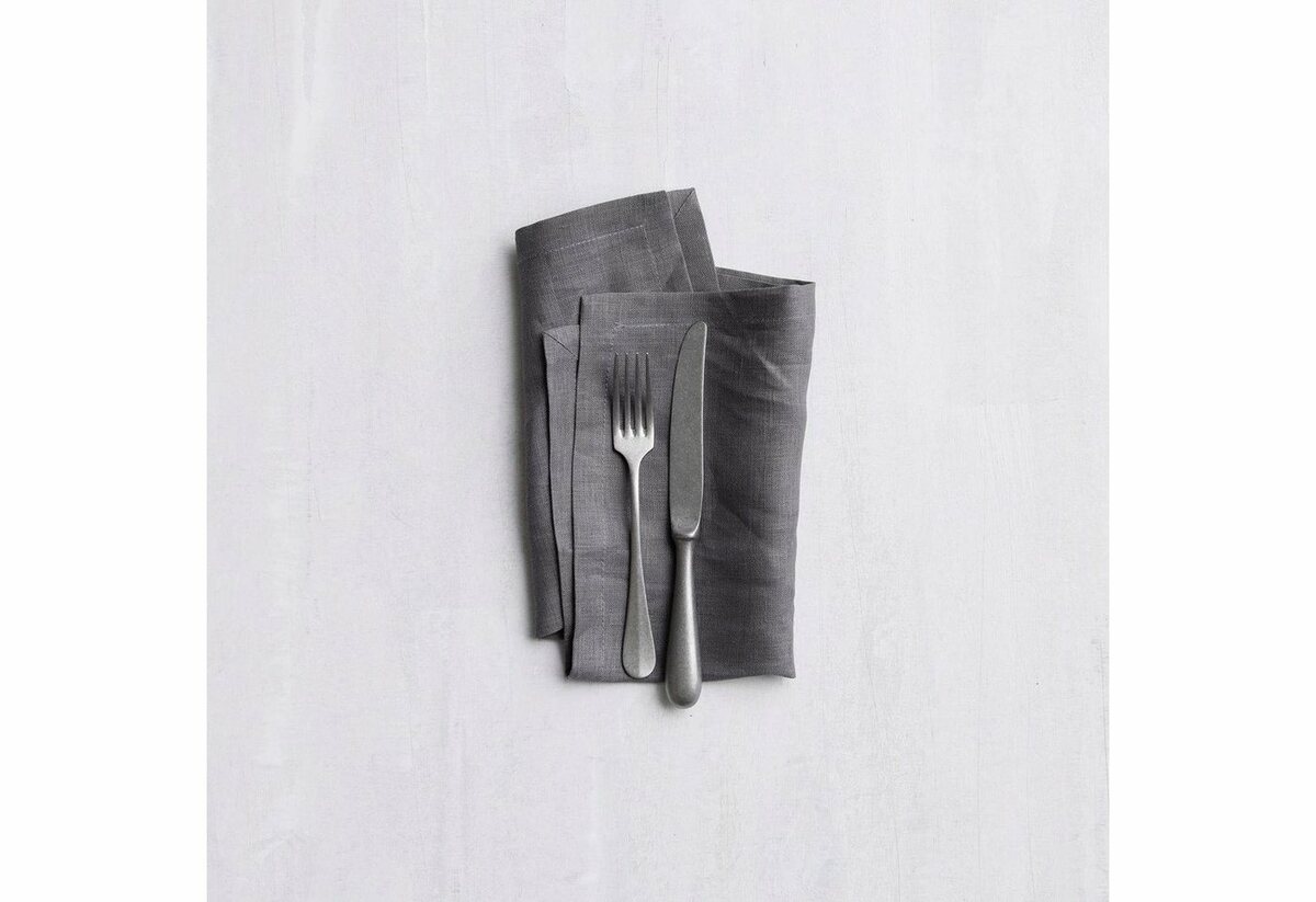 Bild 1 von DDDDD Stoffserviette Cabin, (Set, 4 St), 40x40 cm, Grau