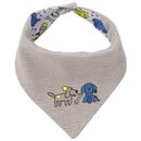 Bild 1 von Baby Bandana mit Hunde-Motiven HELLGRAU / BEIGE