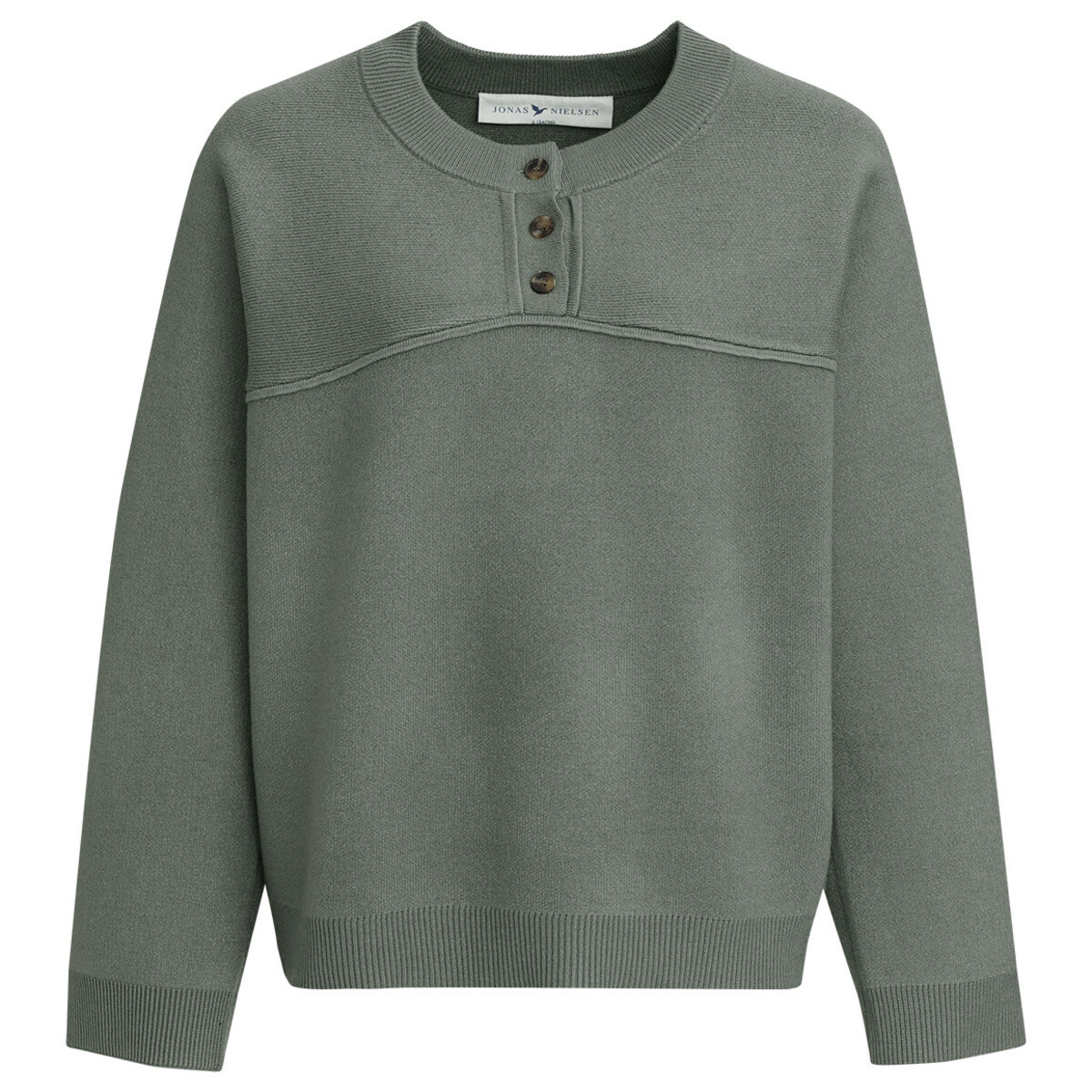 Pullover mit Knopfdetails - Main Image