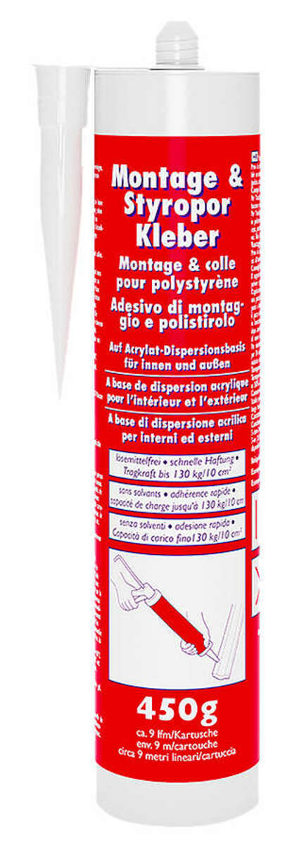 Bild 1 von WILCKENS Montage- und Styropor-Kleber weiß