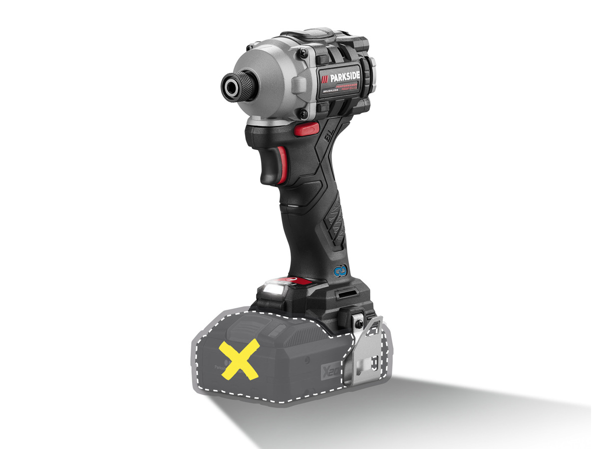 Bild 1 von PARKSIDE PERFORMANCE® 20V Akku-Drehschlagschrauber »PDSSAP 20-Li C3«, ohne Akku und Ladegerät