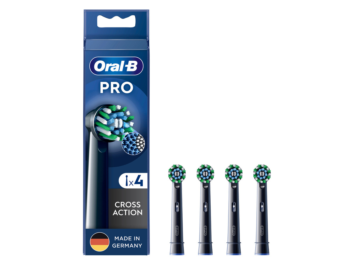 Bild 1 von Oral-B Pro Cross Action Aufsteckbürsten, 4 Stück