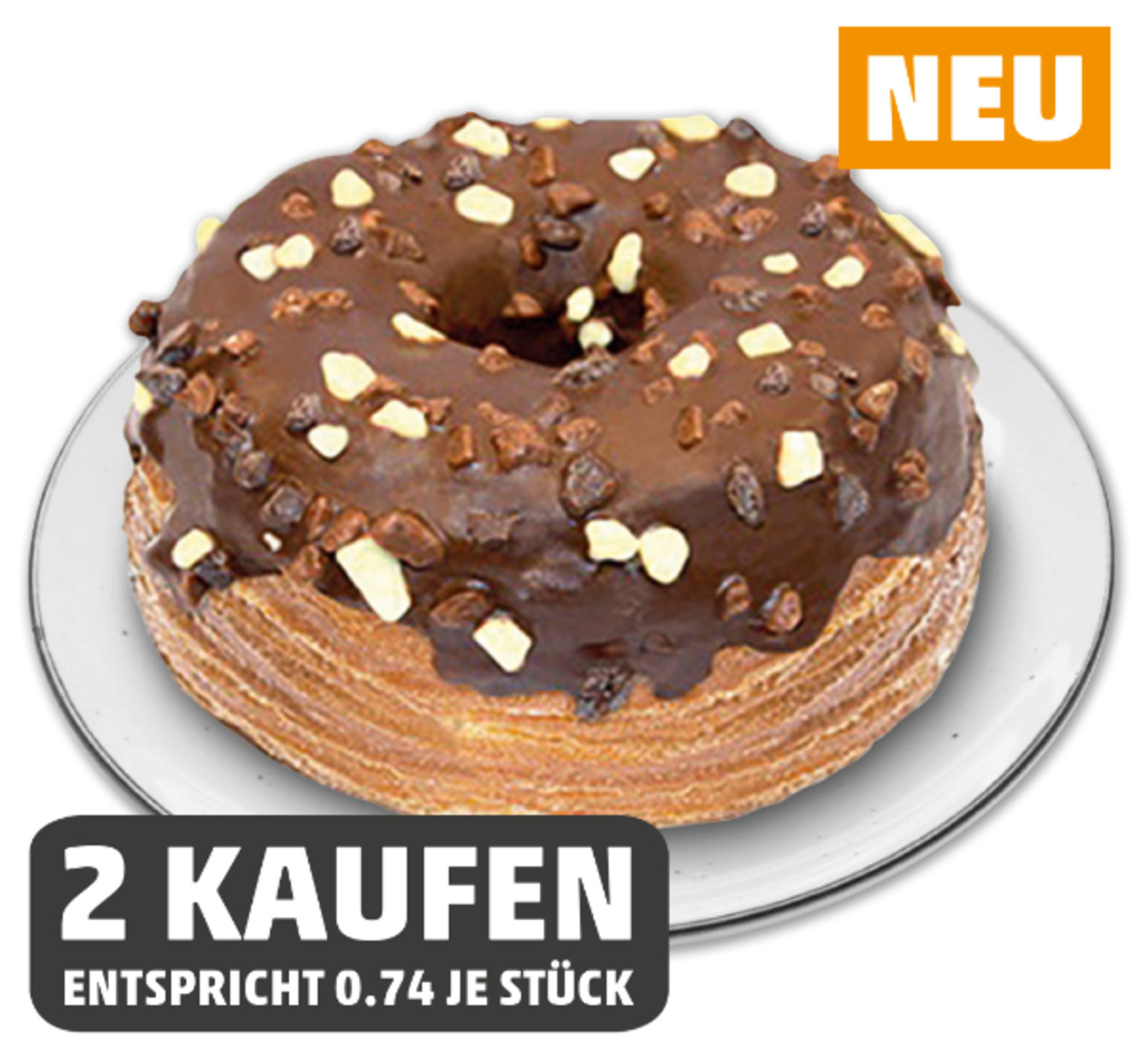 Bild 1 von BÄCKERKRÖNUNG Cronut dunkel