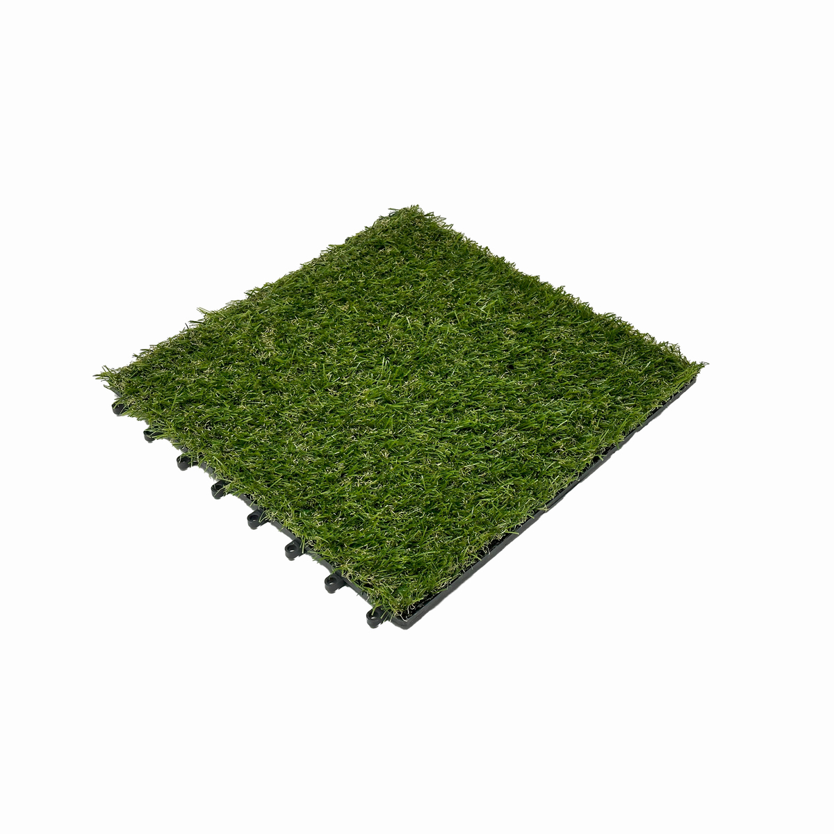 Bild 1 von HC Garten & Freizeit WPC-Fliesen Kunstrasen, ca. 32 x 32 x 23 cm