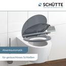 Bild 3 von SCHÜTTE Duroplast WC Sitz ANTHRAZIT mit Absenkautomatik,Schnellverschluss