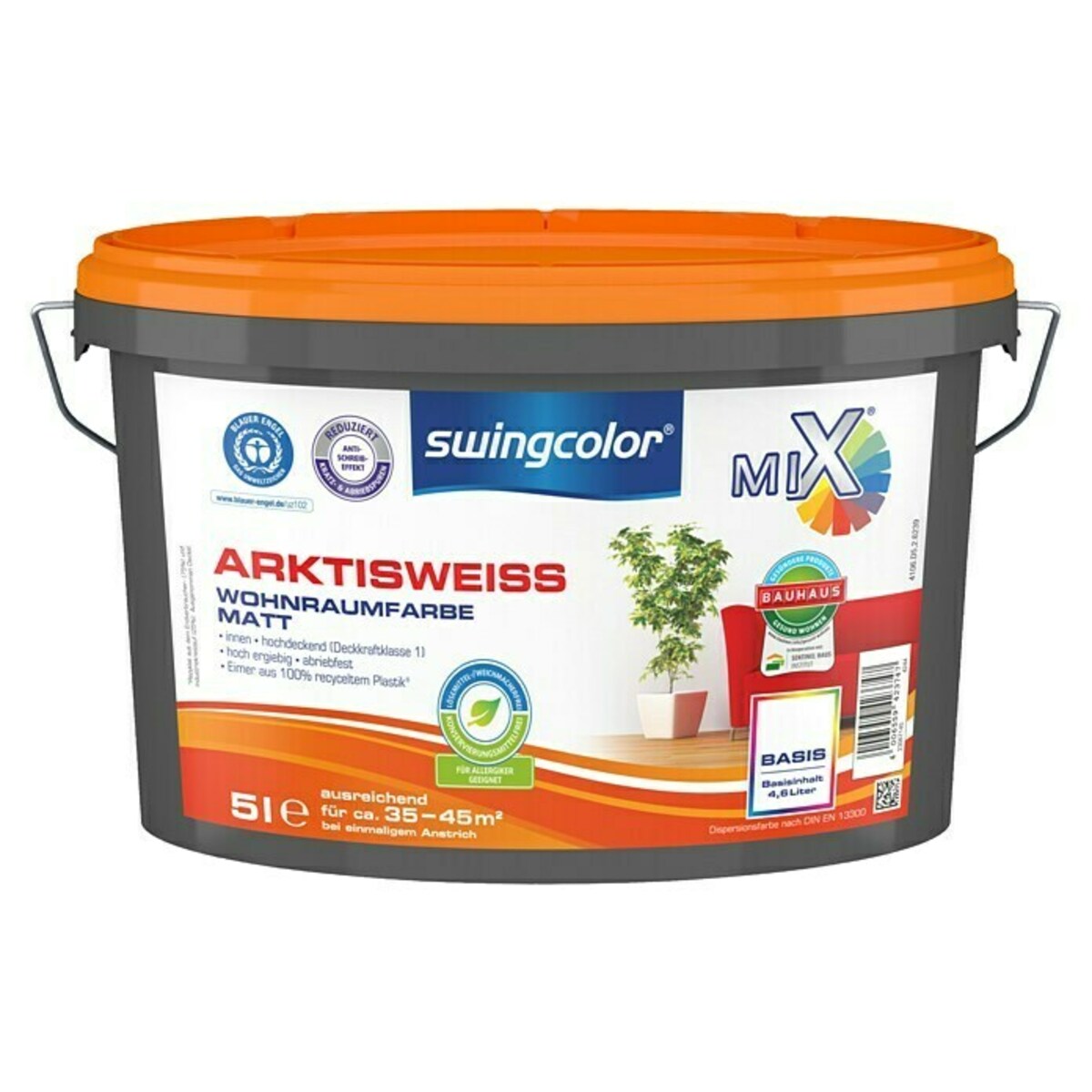 Bild 1 von swingcolor Mix Wandfarbe Arktisweiß