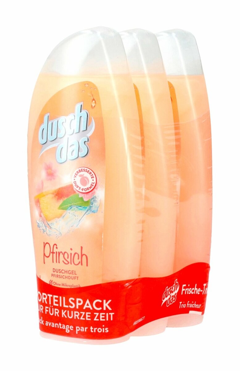 Bild 1 von Duschgel 'Pfirsich' Vorteilspack 3 x 250 ml