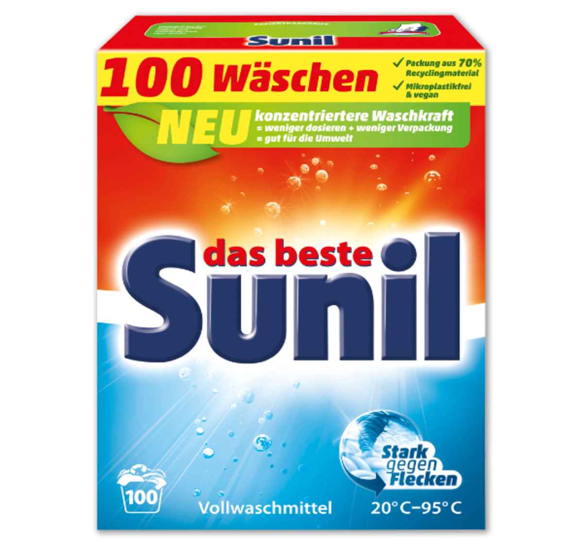 Bild 1 von SUNIL Color- oder Vollwaschmittel*