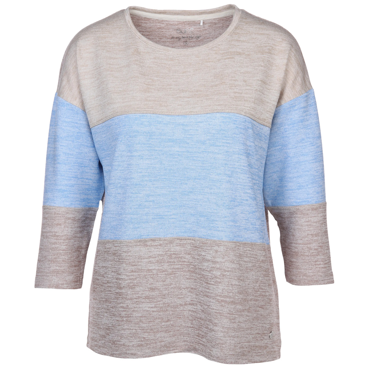 Bild 1 von Damen Langarmshirt im Colorblock
                 
                                                        Blau