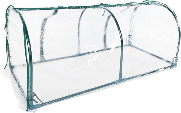 Bild 2 von HC Garten & Freizeit Tunnelgewächshaus aus PVC und Stahl, 200x100x80 cm