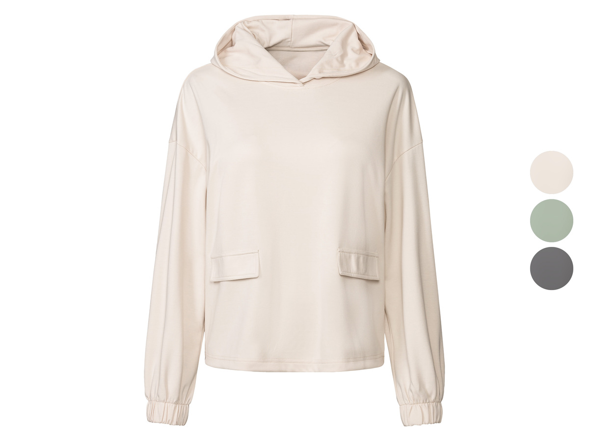 Bild 1 von esmara® Damen Sweathoodie, leger geschnitten