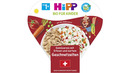Bild 1 von HiPP Kinder-Bio-Teller - Gemüsereis mit Erbsen & zartem Geschnetzelten