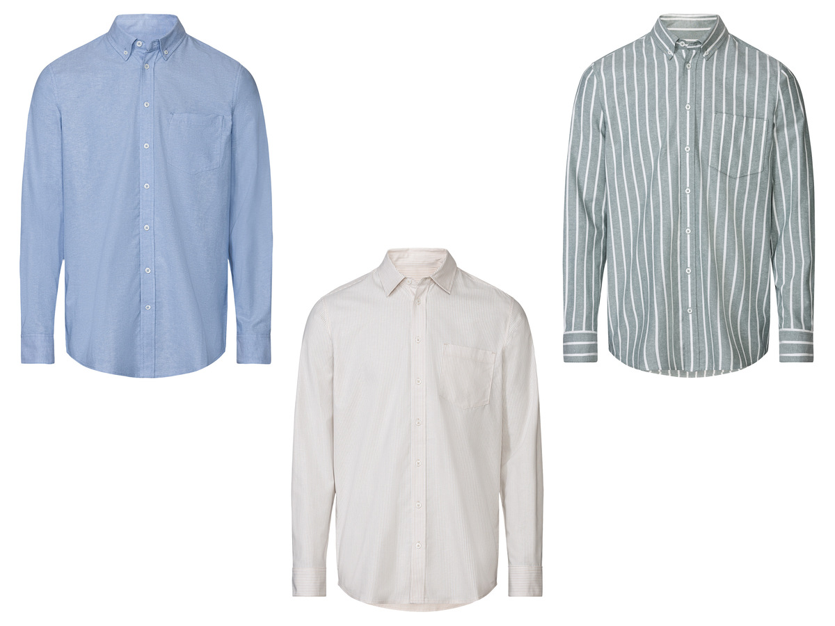 Bild 1 von LIVERGY® Herren Freizeithemd aus reiner Baumwolle