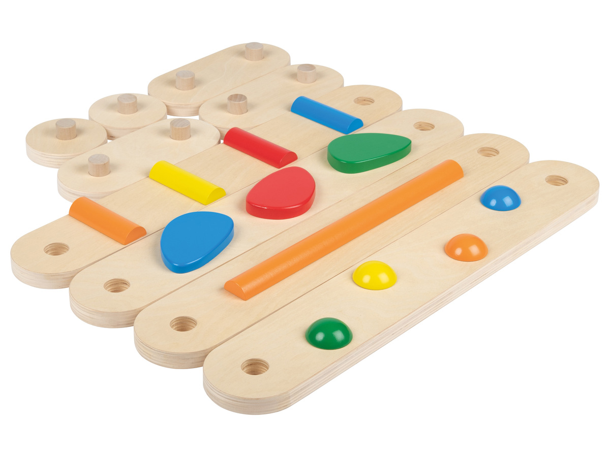 Bild 1 von Playtive Holz-Balancierbalken-Set, 9-teilig