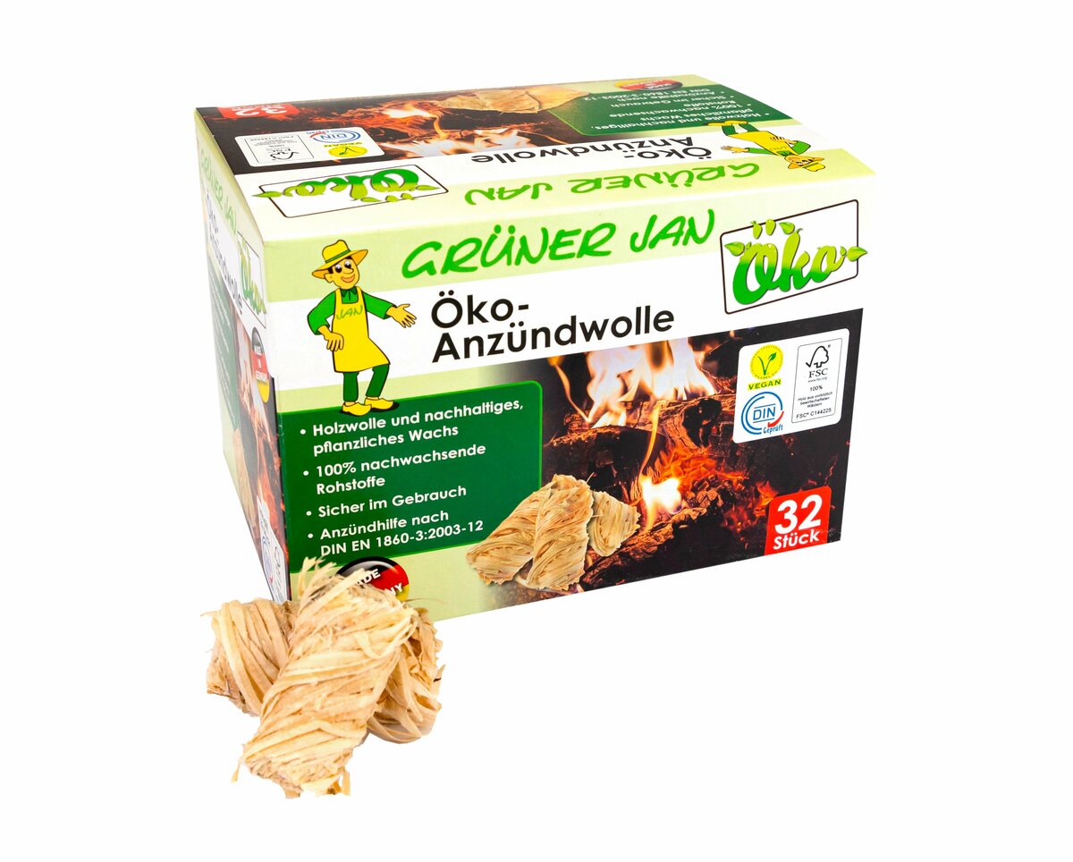 Bild 1 von Natürliche Kaminanzünder 32 Stück