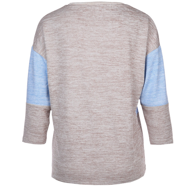 Bild 2 von Damen Langarmshirt im Colorblock
                 
                                                        Blau